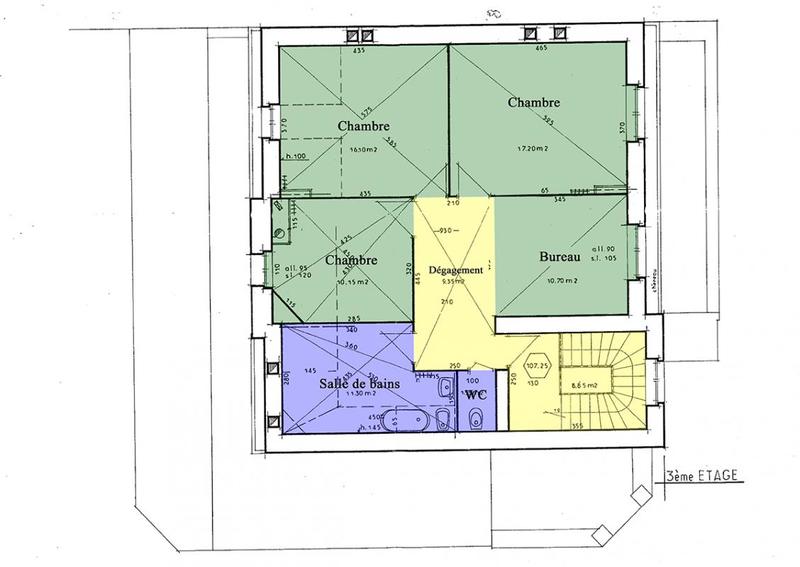 Hôtel particulier - 283 m² - 11 pièces