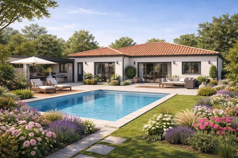 Maison - 80 m² - 4 pièces