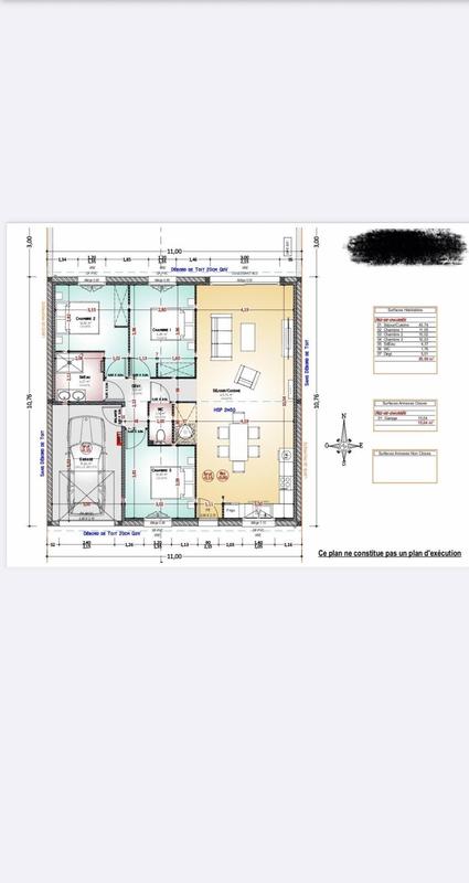Maison - 86 m² - 4 pièces