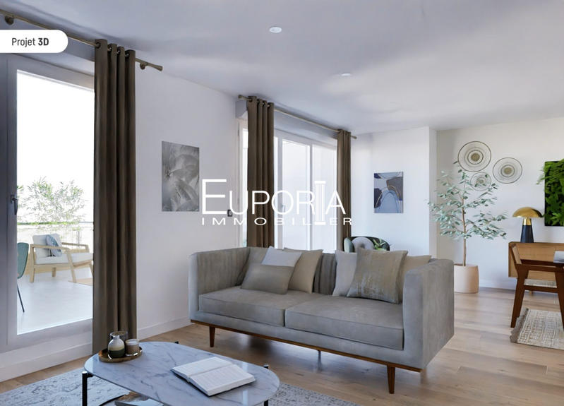 Appartement - 60 m² - 3 pièces