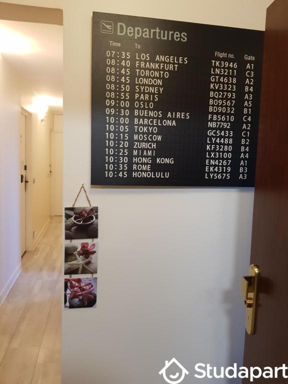 Chambre - 18 m² - 1 pièce