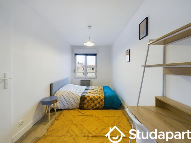 Chambre - 9 m² - 1 pièce