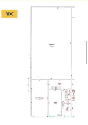 Local commercial - 490 m²