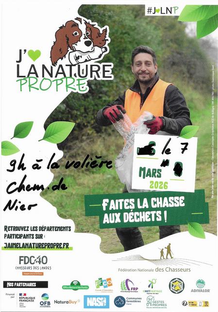 J'aime la nature propre