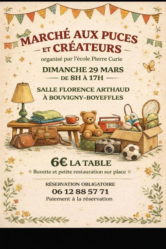 Marché aux puces et créateurs