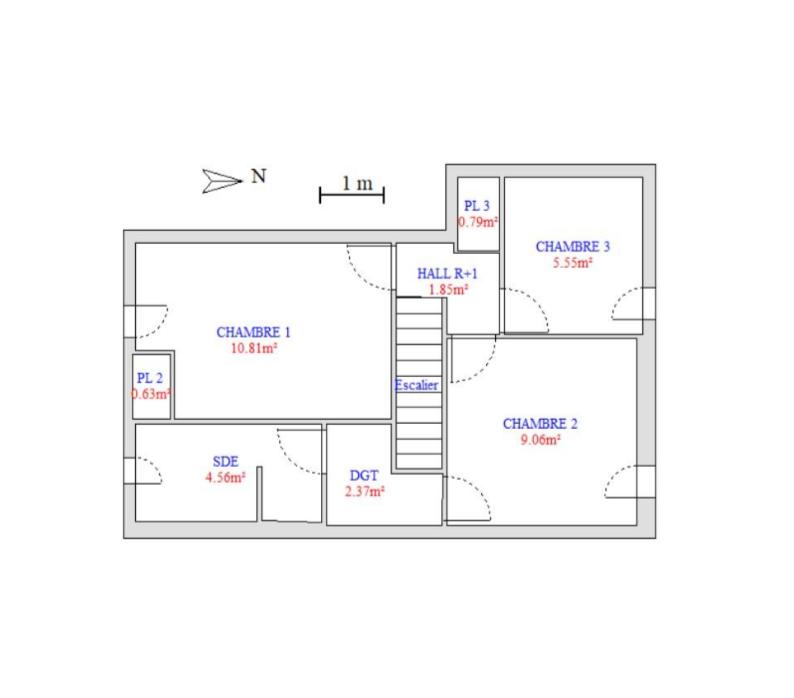 Maison de village - 73 m² - 4 pièces