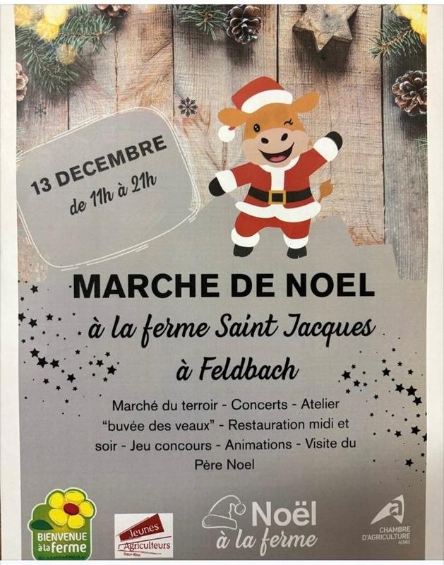 Marché de Noël à la ferme