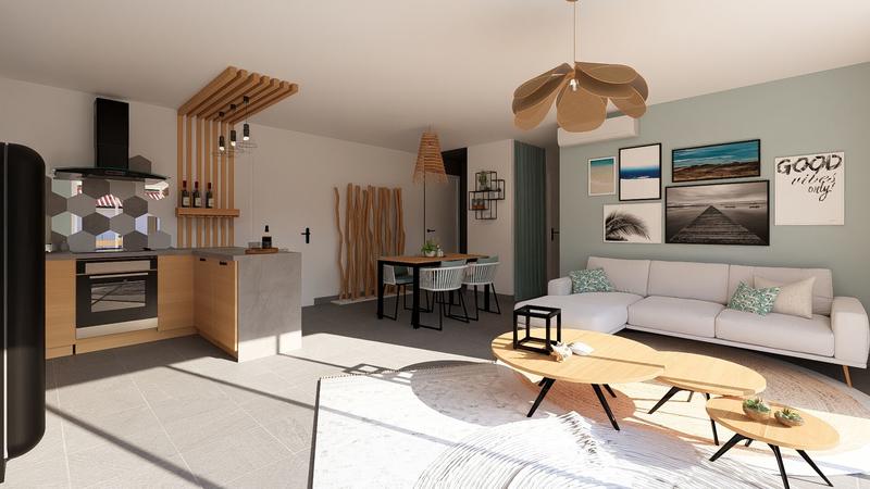 Maison - 70 m² - 3 pièces