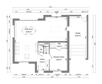 Maison - 120 m² - 6 pièces