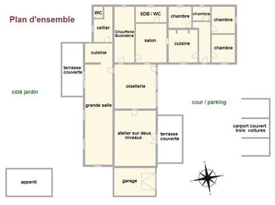 Maison - 189 m² - 7 pièces