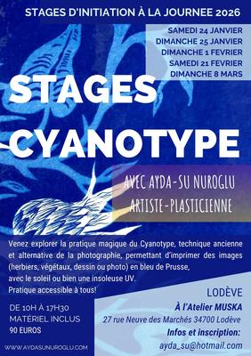 Stages d'Initiation au Cyanotype
