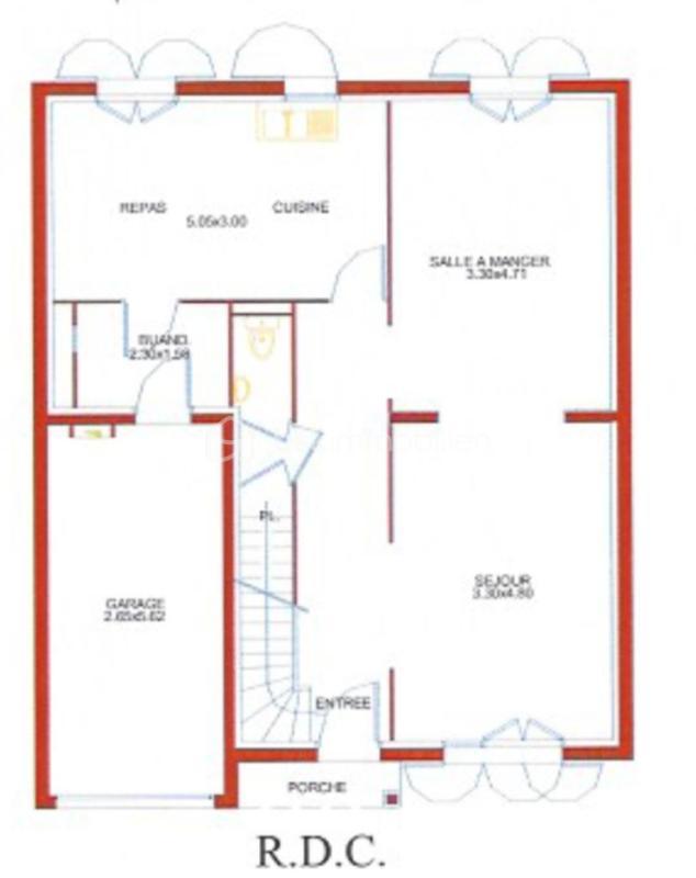 Pavillon - 115 m² - 6 pièces