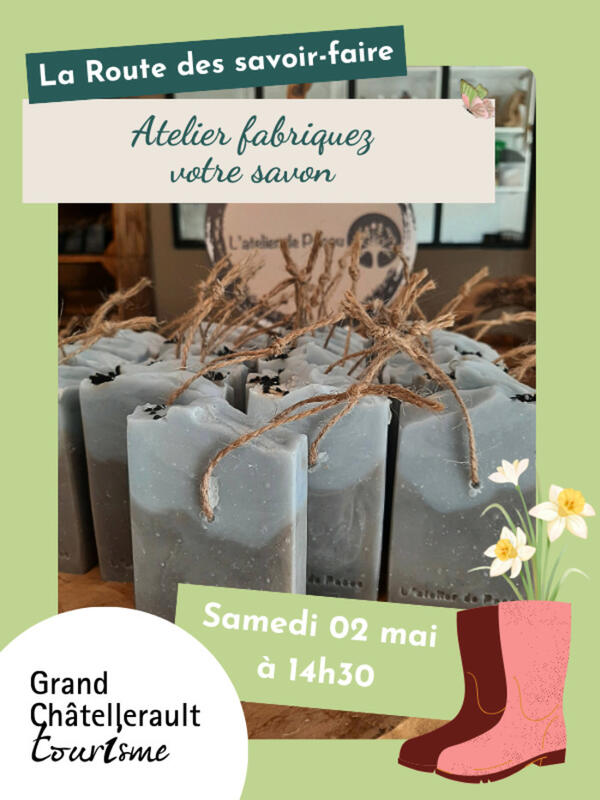 Atelier Fabriquez votre savon !