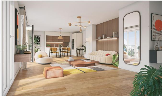 Appartement - 66 m² - 3 pièces