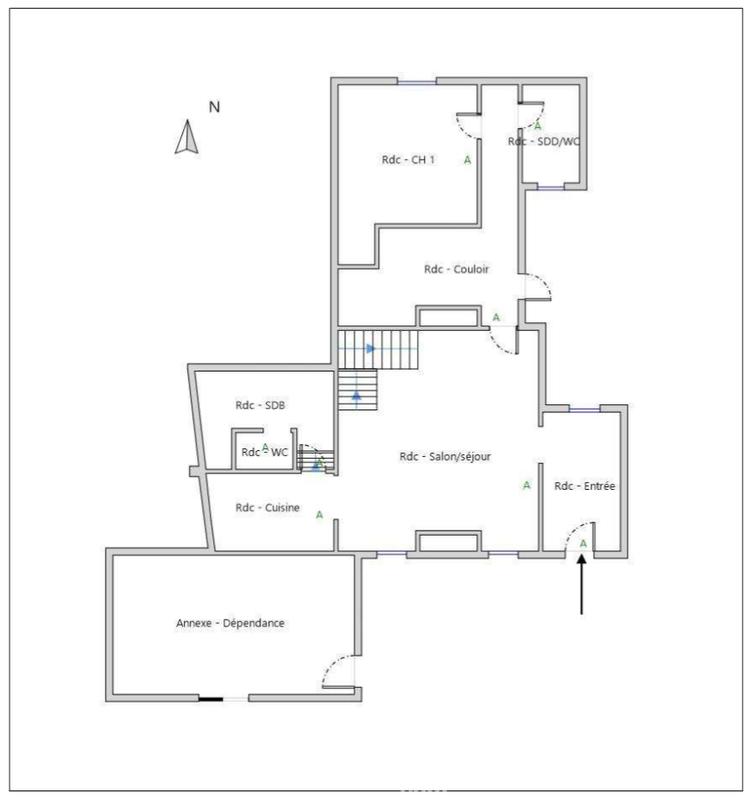 Maison - 89 m² - 5 pièces