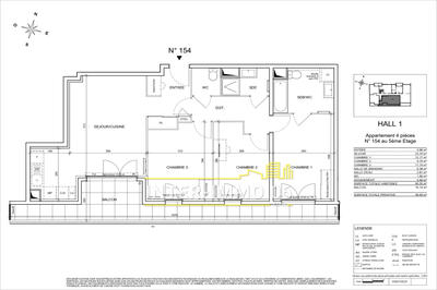 Appartement - 81 m² - 4 pièces