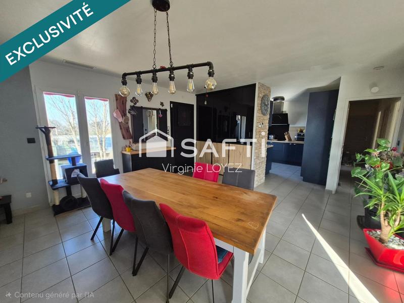 Maison - 100 m² - 6 pièces