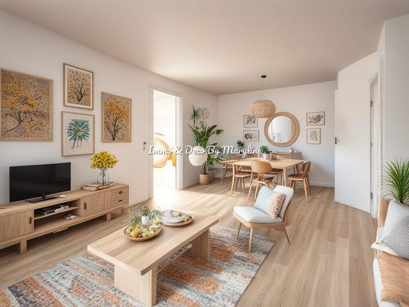 Appartement - 48 m² - 2 pièces