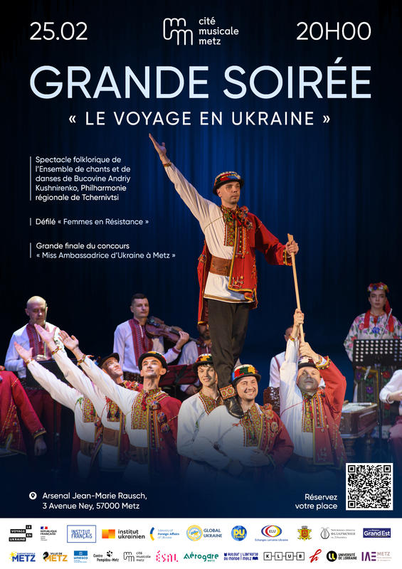 Grande soirée "Le Voyage en Ukraine"