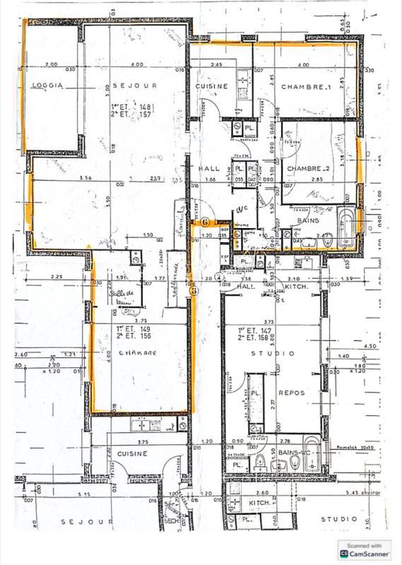 Appartement - 108 m² - 4 pièces