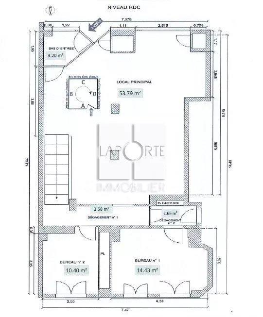 Fonds de commerce - 194 m²