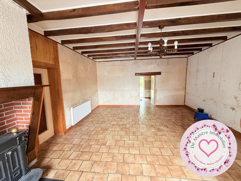 Maison ancienne - 85 m² - 3 pièces