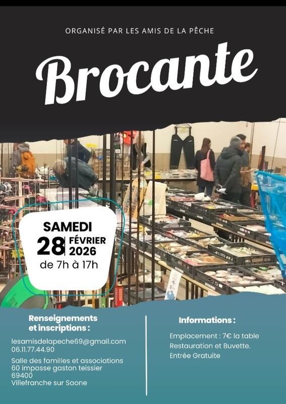 Brocante pêche