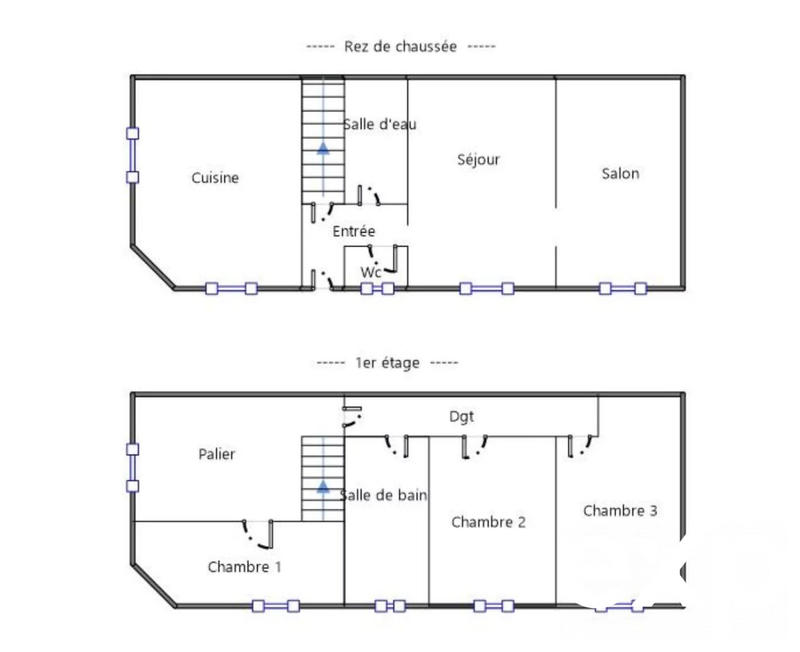 Maison - 125 m² - 5 pièces