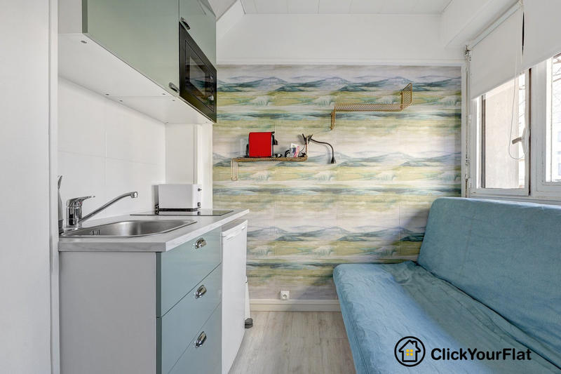 Appartement - 15 m² - 1 pièce