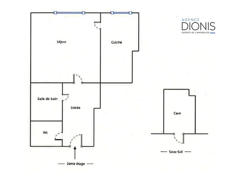 Appartement - 32 m² - 1 pièce