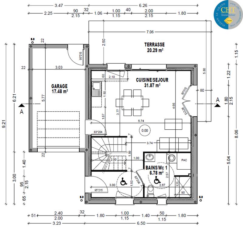 Maison - 71 m² - 4 pièces