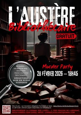 Mystère à Corbeil-Cerf : Murder Party 2026