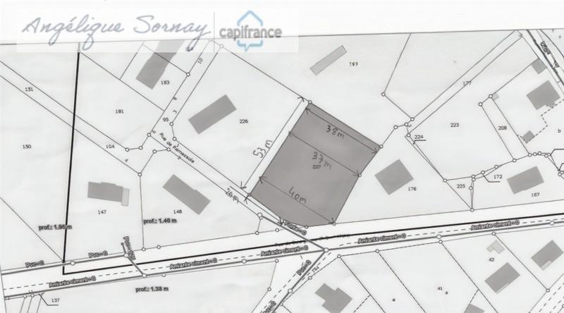 Terrain constructible - 2 221 m²