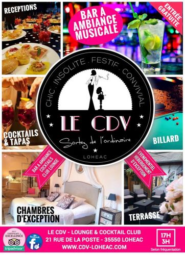 Le Cdv - Bar Lounge &amp; Chambres Insolites