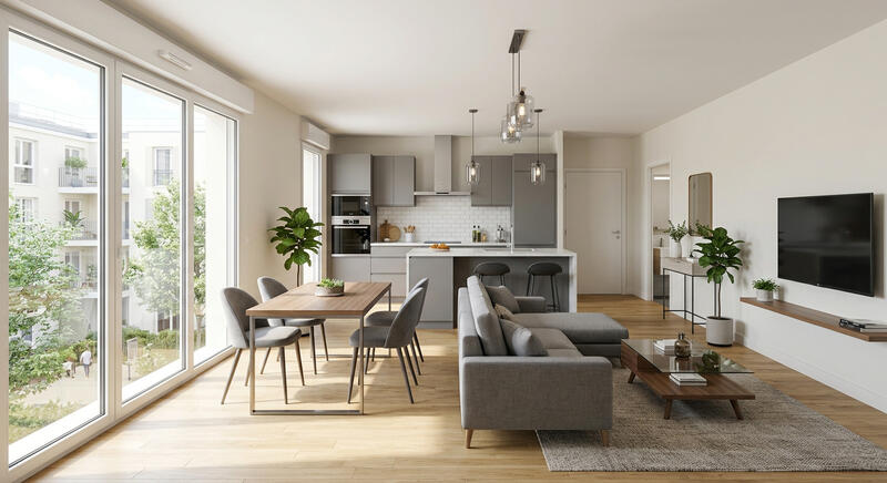 Appartement - 41 m² - 2 pièces