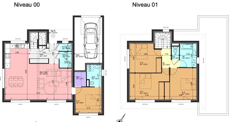 Maison - 127 m² - 5 pièces