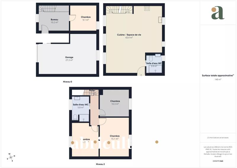 Maison - 107 m² - 7 pièces