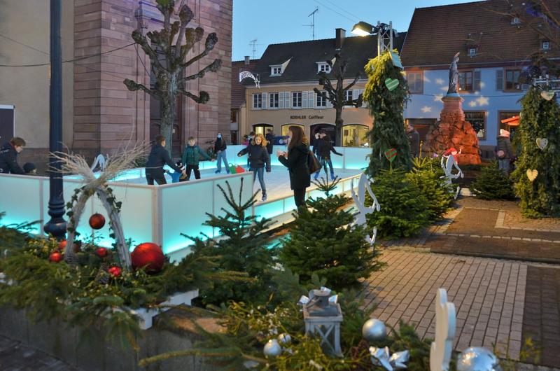 Patinoire du village de Noël