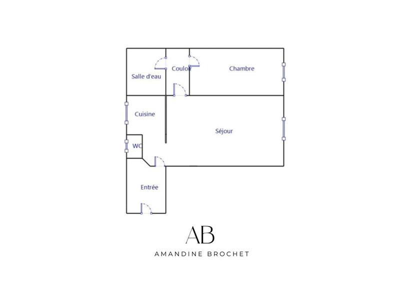 Appartement - 35 m² - 2 pièces