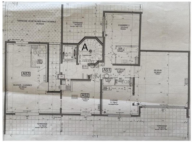 Appartement - 122 m² - 5 pièces