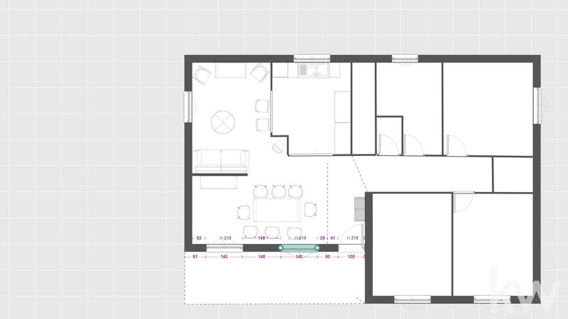 Maison - 100 m² - 4 pièces