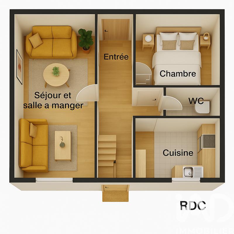 Maison - 95 m² - 5 pièces