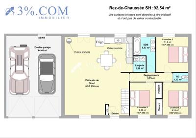 Pavillon - 131 m² - 6 pièces