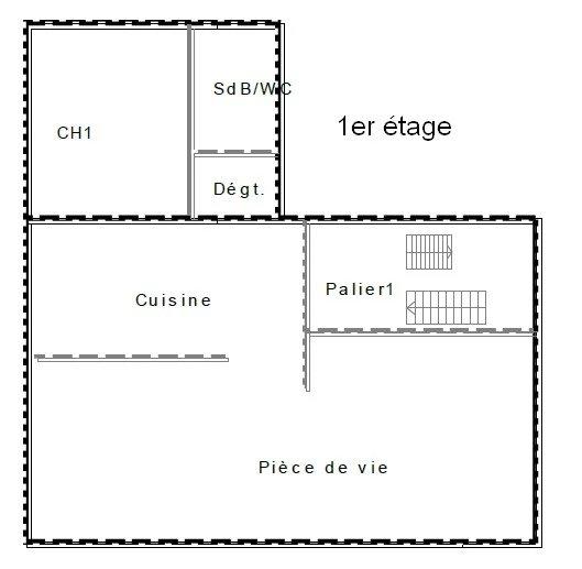 Immeuble - 160 m² - 4 pièces