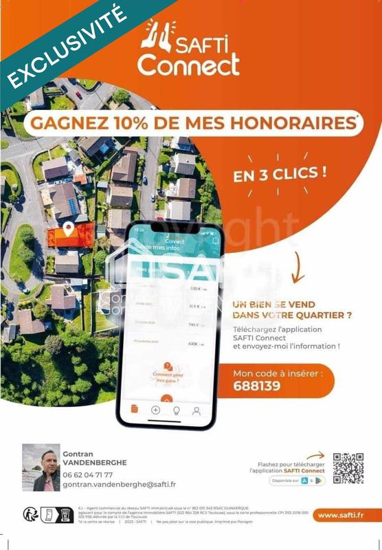 Appartement - 36 m² - 2 pièces