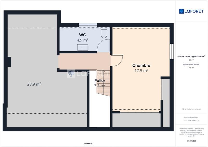 Maison - 86 m² - 4 pièces