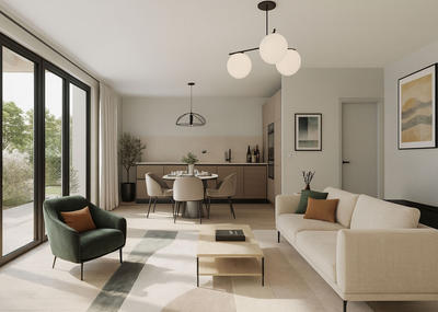 Appartement - 43 m² - 2 pièces