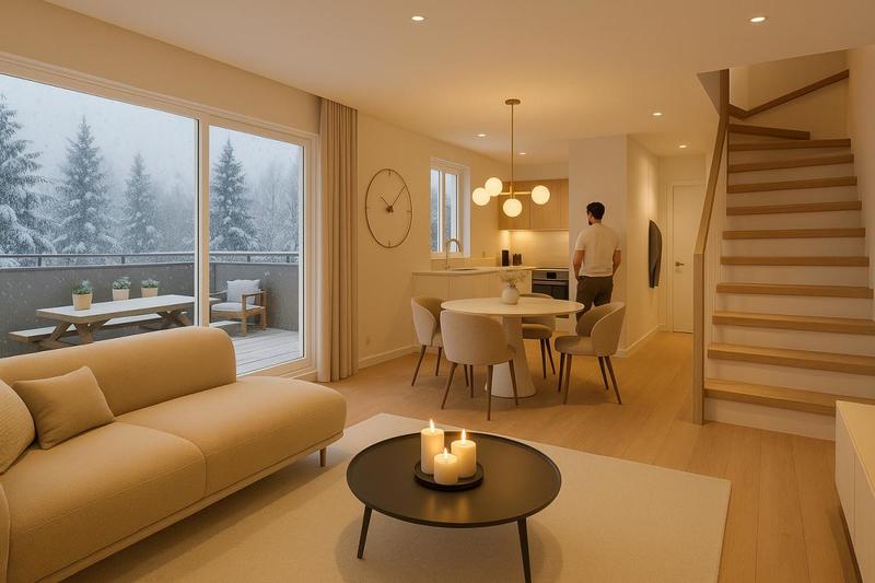 Appartement - 71 m² - 3 pièces