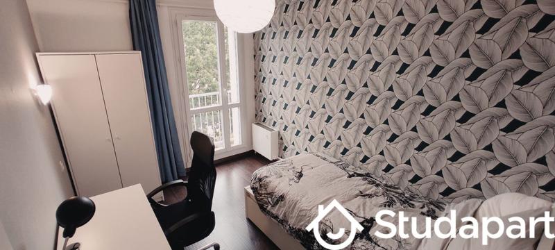 Chambre - 12 m² - 1 pièce