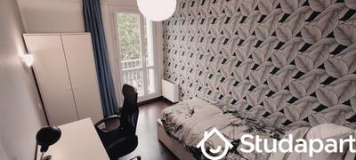 Chambre - 12 m² - 1 pièce